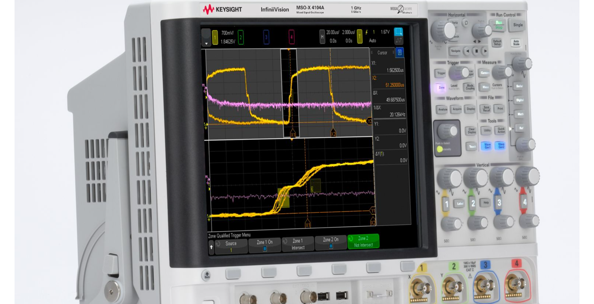 Keysight MSOX4104A 混合信號示波器