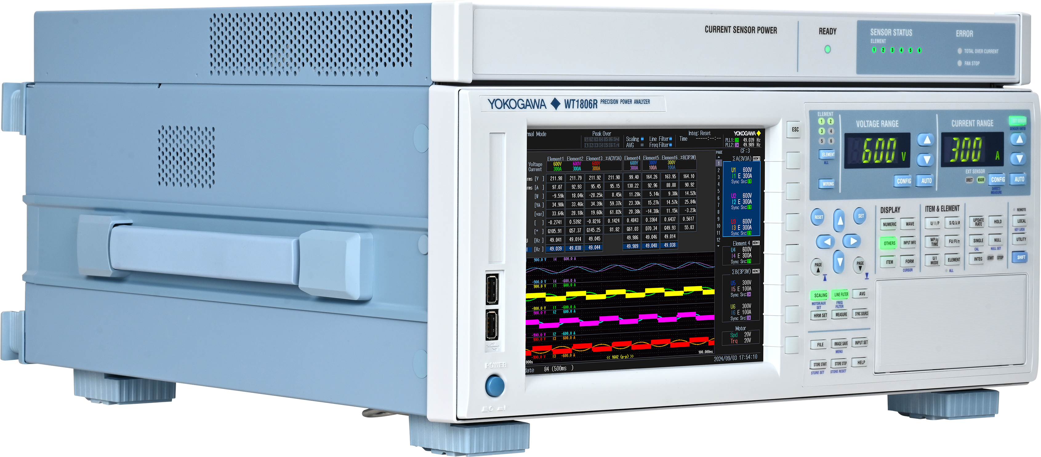 YOKOGAWA WT1800R系列 數(shù)字功率分析儀