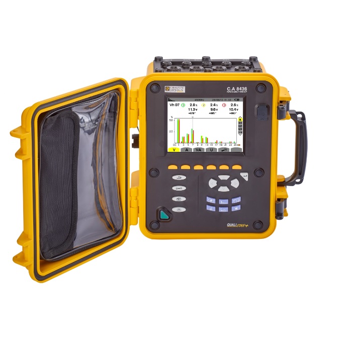 C.A 8436 IP67 三相電能質(zhì)量分析儀 - 高精度可編程測(cè)試儀器