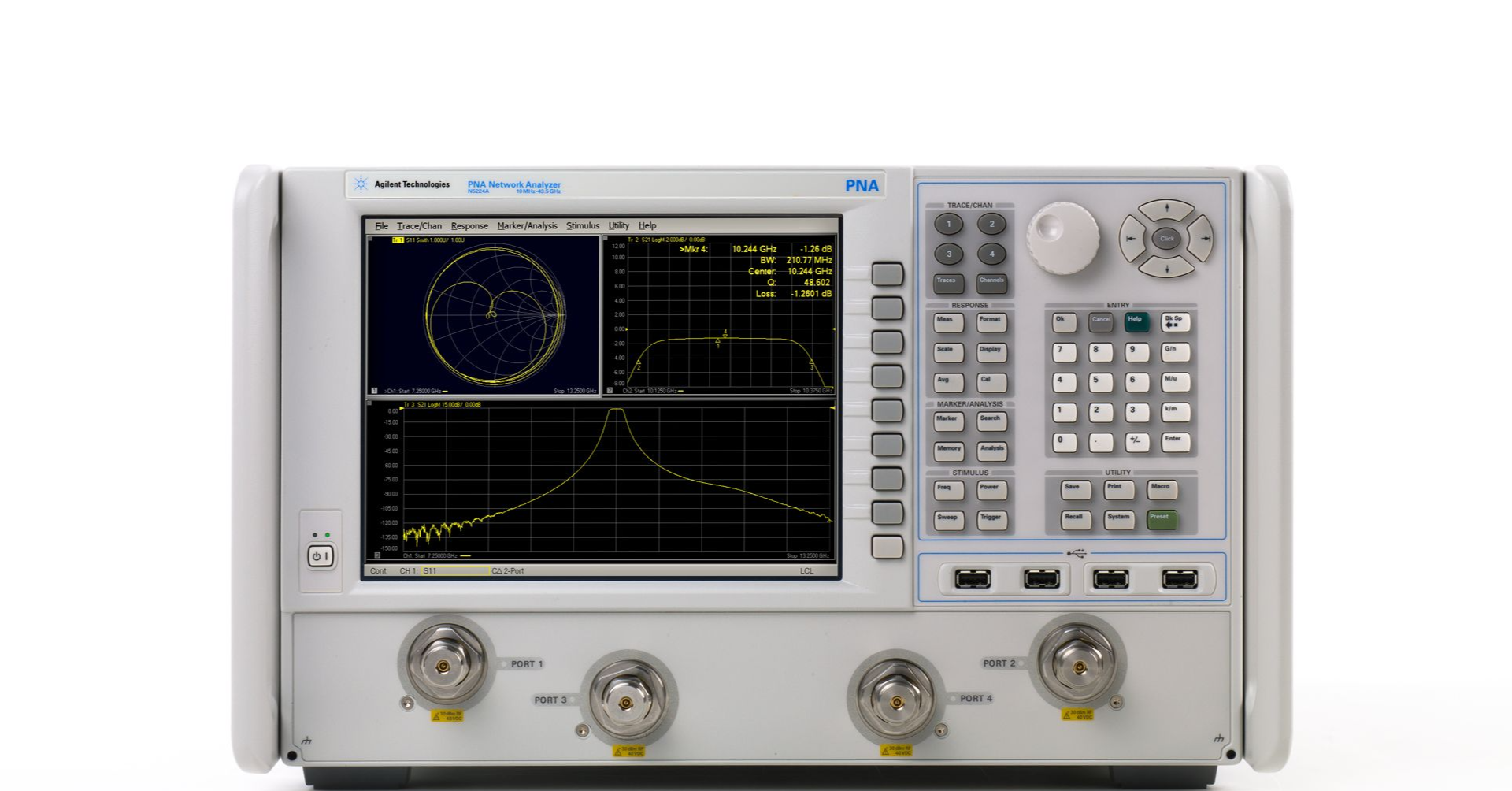 KEYSIGHT N5224A PNA 微波網(wǎng)絡(luò)分析儀（10 MHz–43.5 GHz）